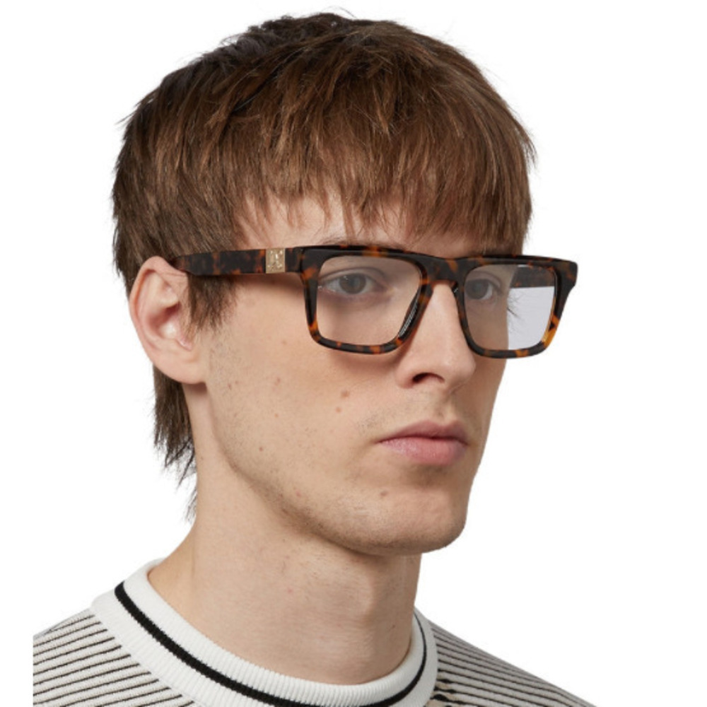 NWT Palm Angels Style-7-PERJ007F24PLA0016000 Havana 53mm Eyeglasses